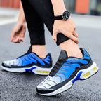 Damen Sportliche Mesh-Sneaker mit dämpfendem Luftpolstersystem und rutschfester Sohle