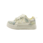 Damen Sportliche Sneakers mit buntem Pudding-Design und extra bequemer Dämpfung R&B