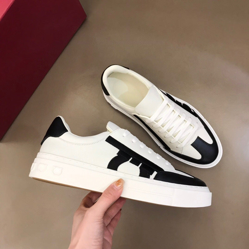 Damen Sportliche Sneakers mit stilvollem Kontrast-Design und gepolsterter Innensohle von R&B