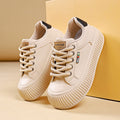 Damen Sneakers mit rutschfester Sohle und extra dicker Profilsohle R&B