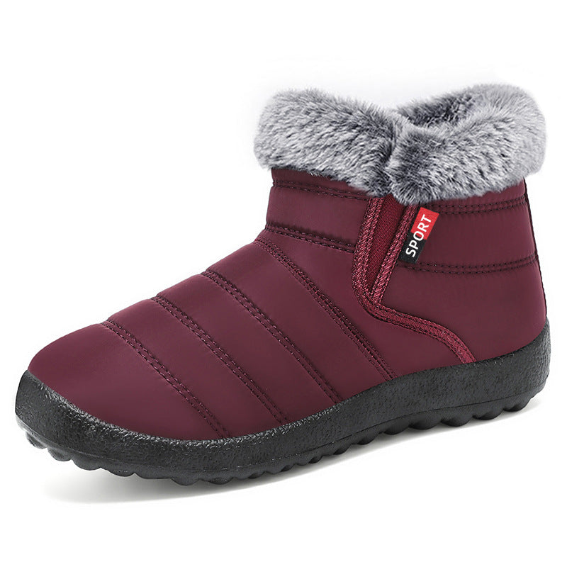 Damen Isolierte Winterstiefel mit rutschfester Sohle und kuscheligem Innenfutter R&B