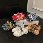 Damen Sportliche Freizeitschuhe mit atmungsaktiver Mesh-Oberfläche und rutschfester Laufsohle R&B