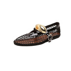Damen Netzschuhe mit Goldakzenten R&B