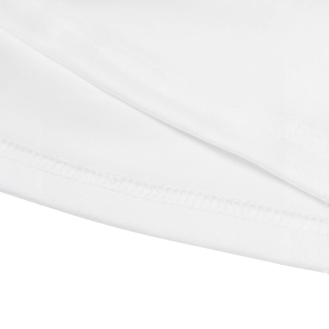 Damen Crop-Top mit fröhlichem Kirschmotiv und Schleifendruck R&B