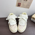 Damen Sportliche Sneakers mit flexibler Textur und atmungsaktiven Einsätzen R&B