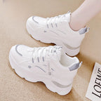Damen Sportliche Sneakers mit atmungsaktiver Mesh-Oberfläche und dämpfender Laufsohle