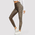 Damen Elegante Leggings im modischen Leopardenmuster