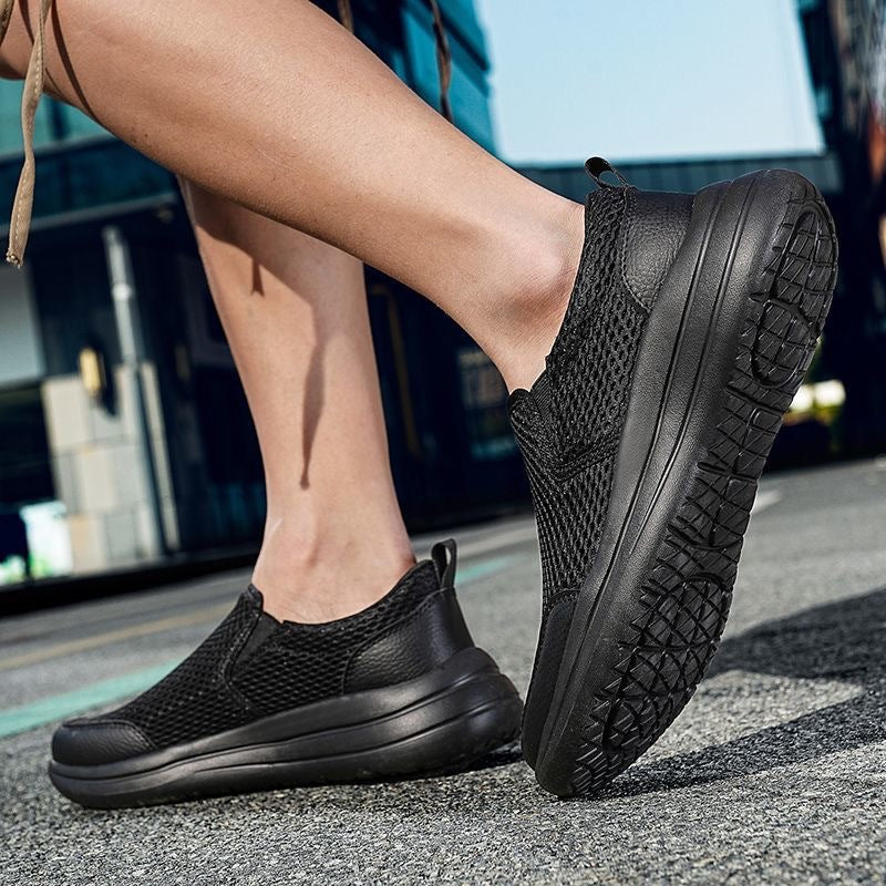 Damen Atmungsaktive Slip-On Sneakers mit weicher Sohle R&B