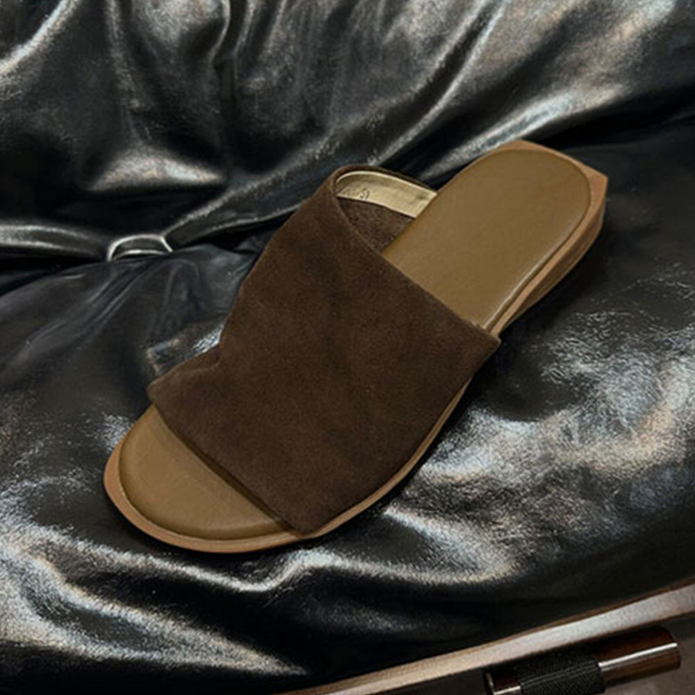 Damen bequeme und stilvolle Riemensandalen mit weichem Obermaterial R&B