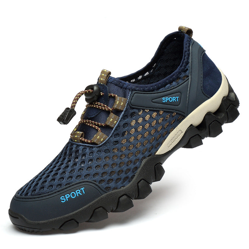 Damen Atmungsaktive und rutschfeste Sportschuhe mit elastischem Schnellschnürsystem R&B