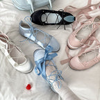 Damen Ballettschuhe mit eleganten Schnürdetails R&B