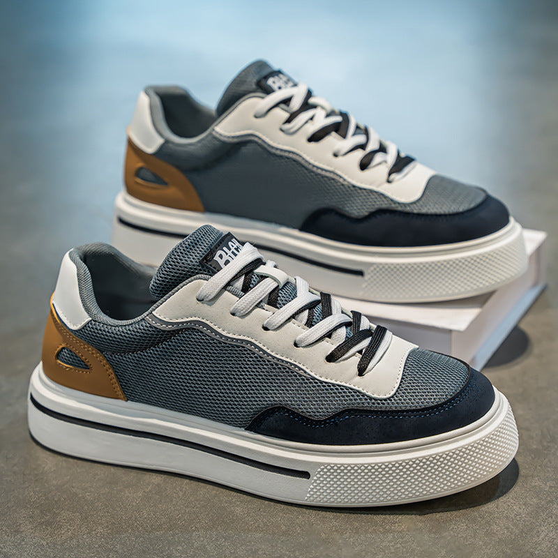 Damen modische Sneakers mit elastischem Obermaterial und rutschfester Sohle R&B