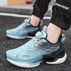 Damen Atmungsaktive Laufschuhe mit innovativem Schnellschnürsystem und dämpfender Sohle R&B