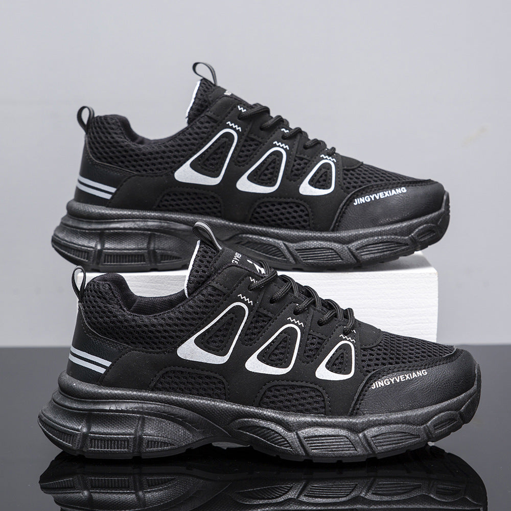 Damen Sportliche Atmungsaktive Sneakers mit rutschfester Sohle und elastischen Elementen R&B