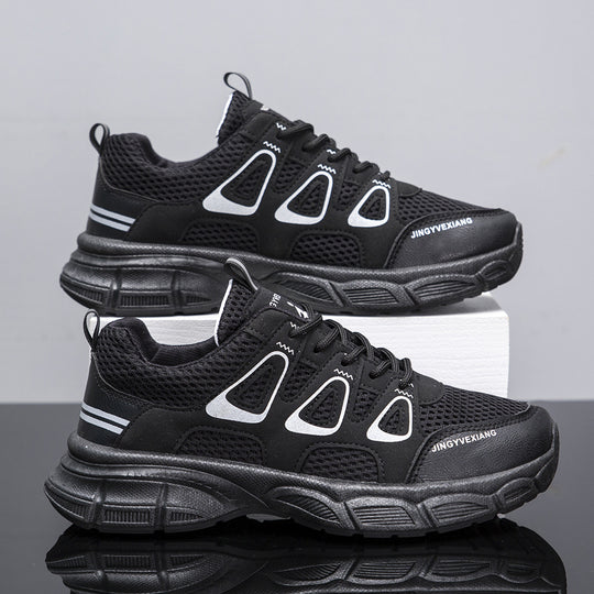 Damen Sportliche Atmungsaktive Sneakers mit rutschfester Sohle und elastischen Elementen R&B