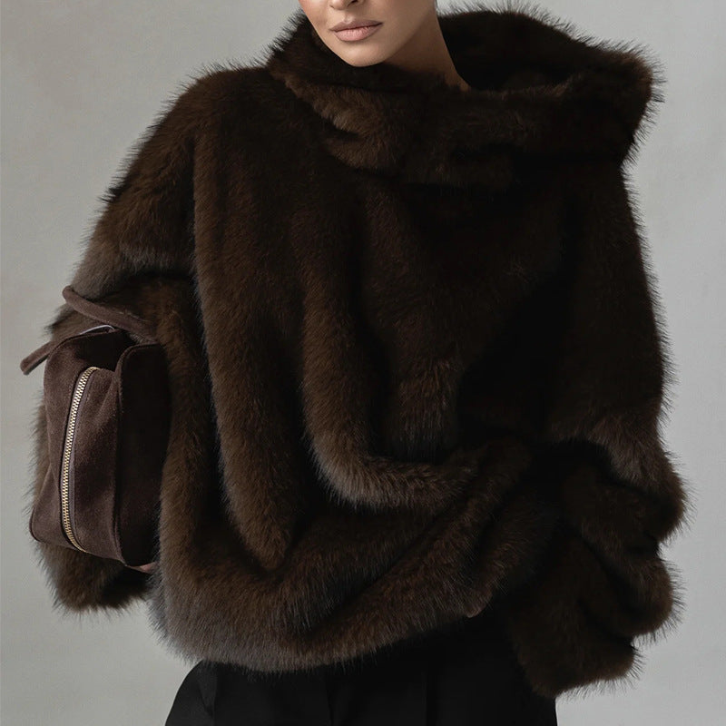 Damen Kuscheliger Oversize-Pullover R&B