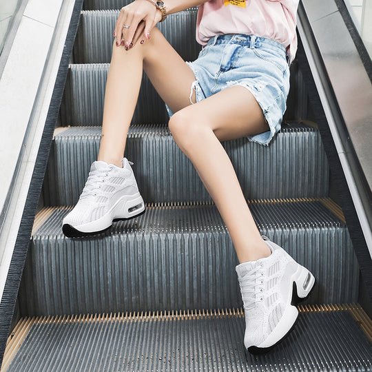 Damen Sportliche Sneakers mit dämpfender Luftpolstersohle und atmungsaktivem Obermaterial R&B