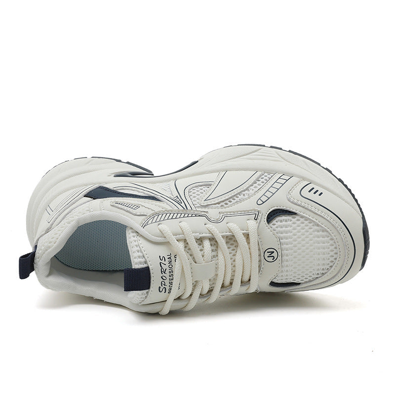 Damen Sportliche Sneakers mit atmungsaktiver Mesh-Oberfläche und stoßdämpfender Laufsohle R&B