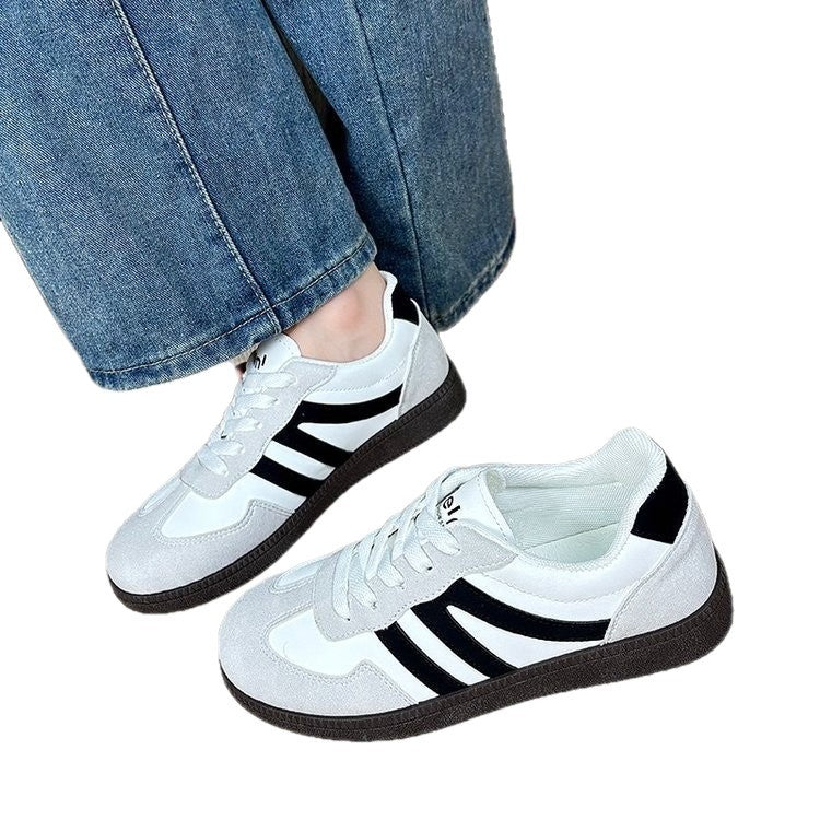 Damen Sportliche Sneakers mit atmungsaktiver Oberflächenstruktur und rutschfester Sohle R&B