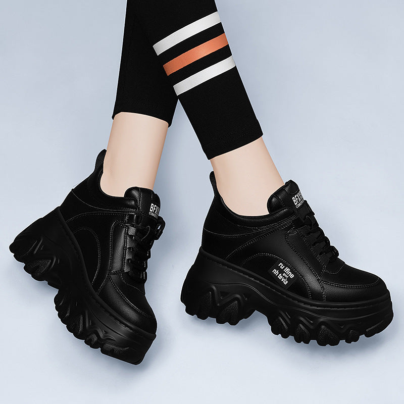 Damen Chunky Sneaker mit überdimensionaler Sohle und komfortablem Innenfutter R&B