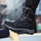 Damen isolierte Winterstiefel mit rutschfester Sohle und warmem Innenfutter R&B