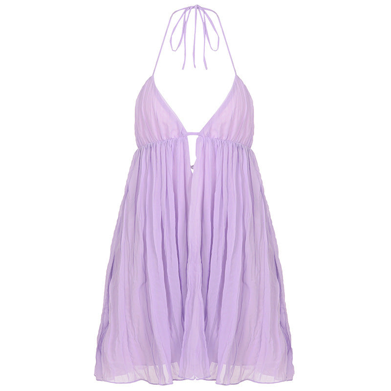 Damen sommerliches Strandkleid R&B