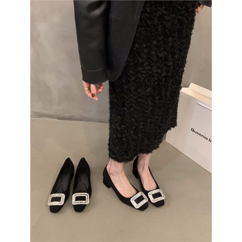 Damen elegante Pumps mit Glitzerakzenten R&B