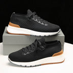 Damen Sportliche Lauf-Sneaker mit atmungsaktivem Obermaterial und dämpfender Sohle von R&B