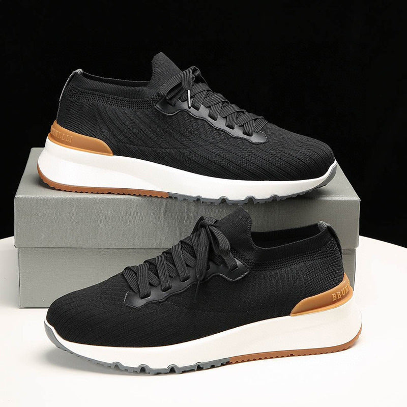 Damen Sportliche Lauf-Sneaker mit atmungsaktivem Obermaterial und dämpfender Sohle von R&B