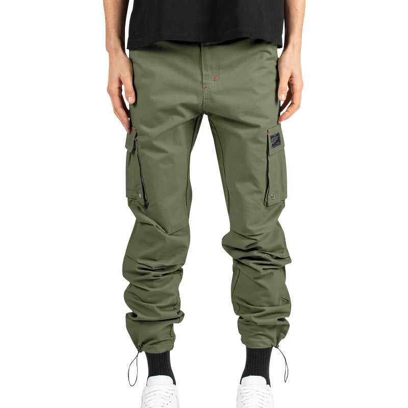 Herren Cargo-Hose mit praktischen Seitentaschen und verstellbarem Kordelzug R&B