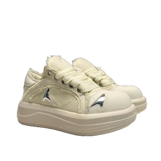 Damen Sneakers mit gepolsterter Laufsohle und modischem Design R&B