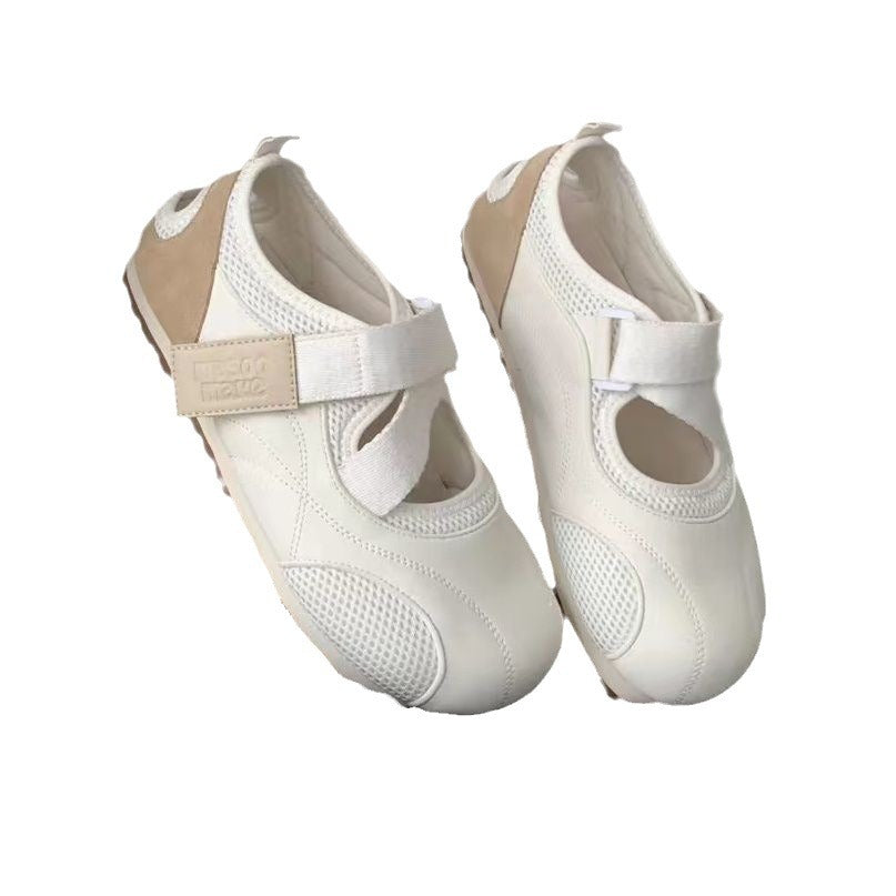 Damen Leichte und atmungsaktive Tanzschuhe mit praktischem Klettverschluss