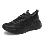 Herren nan skulpturaler Freizeit-Sneaker mit geformter Dämpfungssohle und atmungsaktiver NetzgewR&Be-Lederkombination R&B