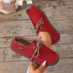 Damen Freizeitschuhe mit komfortabler Schnürung und rutschfester Sohle R&B