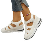 Damen Wedge-Sneaker mit verstellbaren Riemen R&B