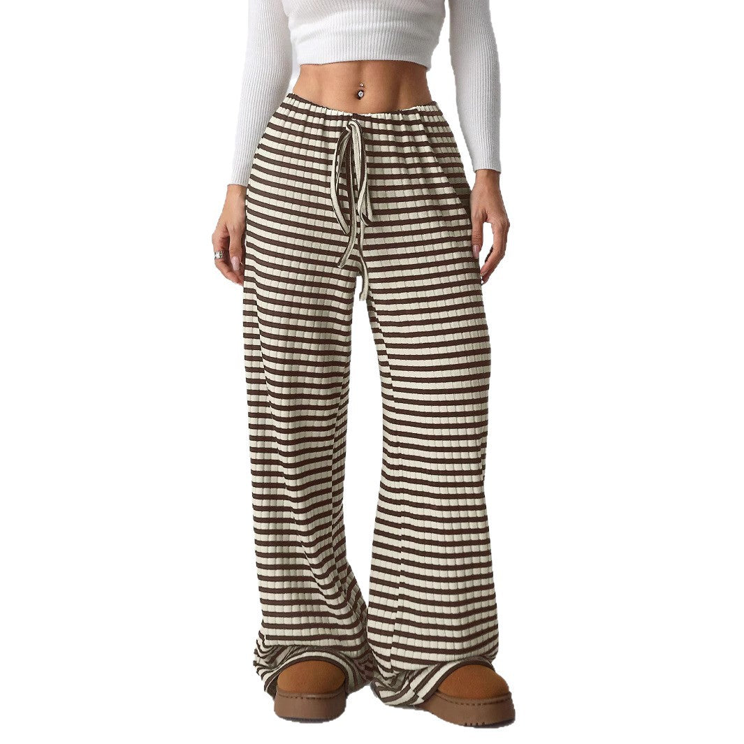 Damen luftige Komfort-Hose mit elastischem Bund und Taschen R&B