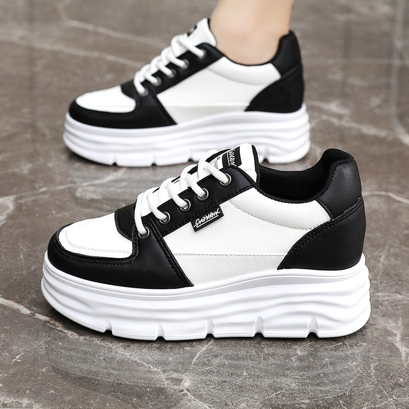 Damen modische Plateau-Sneaker mit komfortabler Dämpfung R&B