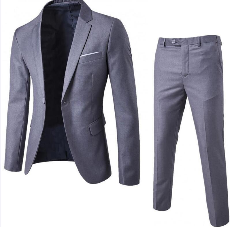 Herren eleganter Anzug mit Farbverlauf
