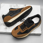 Damen Sportliche Sneakers mit strapazierfähigem Wildleder und atmungsaktiver Struktur R&B