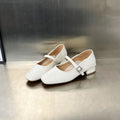 Damen Elegante Schnürschuhe mit modischer Riemenverzierung und bequemer Blockabsatz R&B