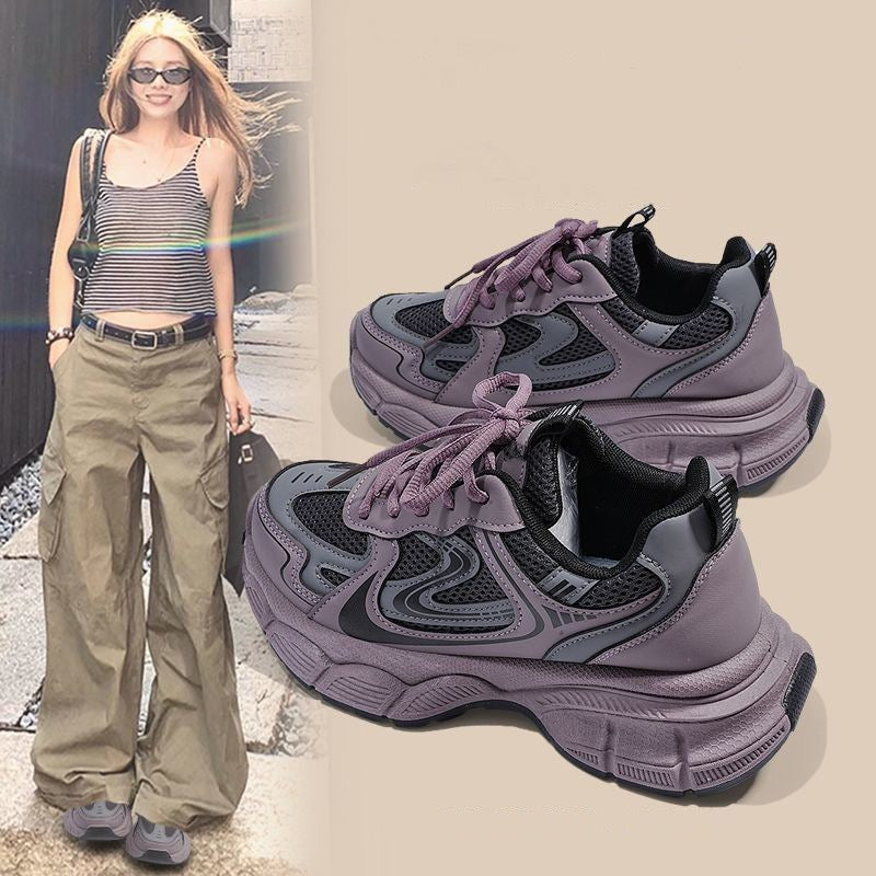 Damen Komfortable Lauf- und Freizeitsneaker mit atmungsaktiver Konstruktion R&B
