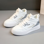 Damen modische High-Top Sneaker mit atmungsaktivem Mesh und dämpfender Sohle R&B