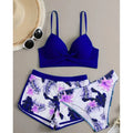 Damen Zweiteiliges Badeoutfit mit raffiniertem Schnitt R&B