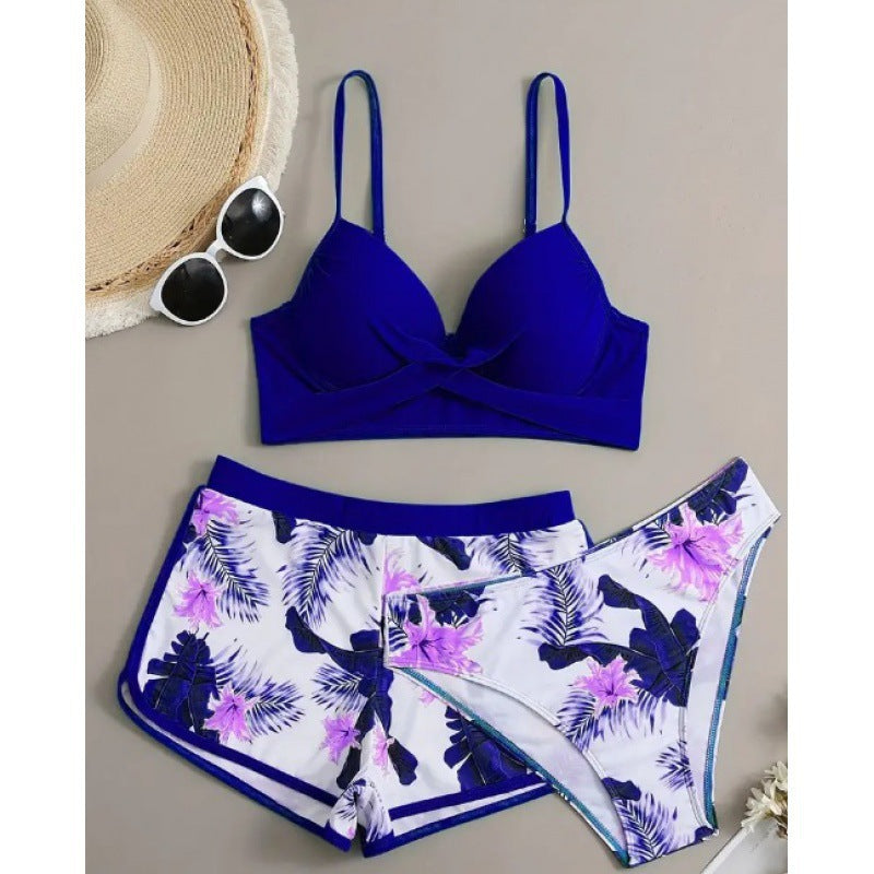 Damen Zweiteiliges Badeoutfit mit raffiniertem Schnitt R&B
