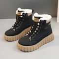 Damen Winterstiefel mit bequemem Fleece-Futter und rutschfester Sohle R&B