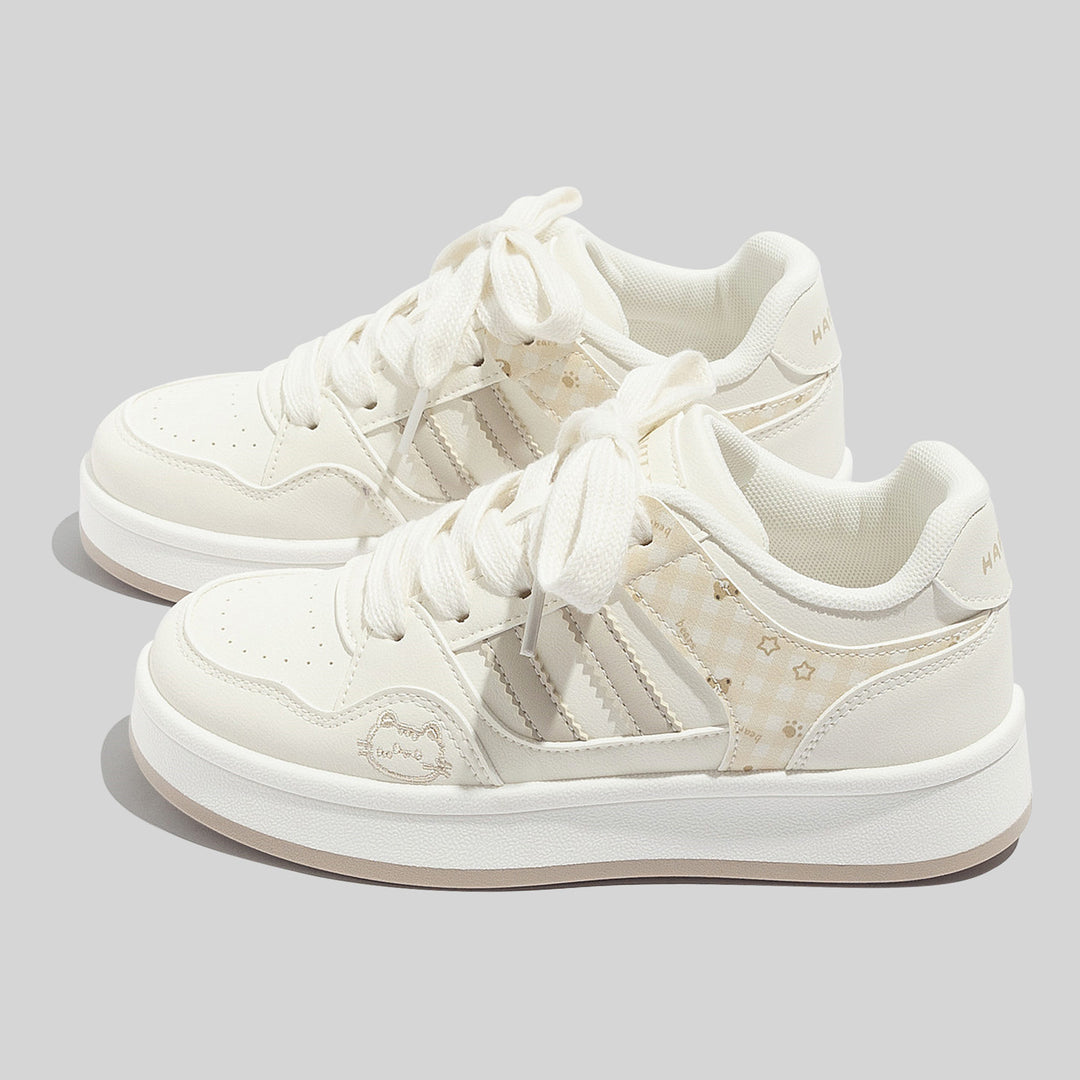 Damen Sneakers im verspielten Design mit tierischen Applikationen und bequemer Dämpfung R&B