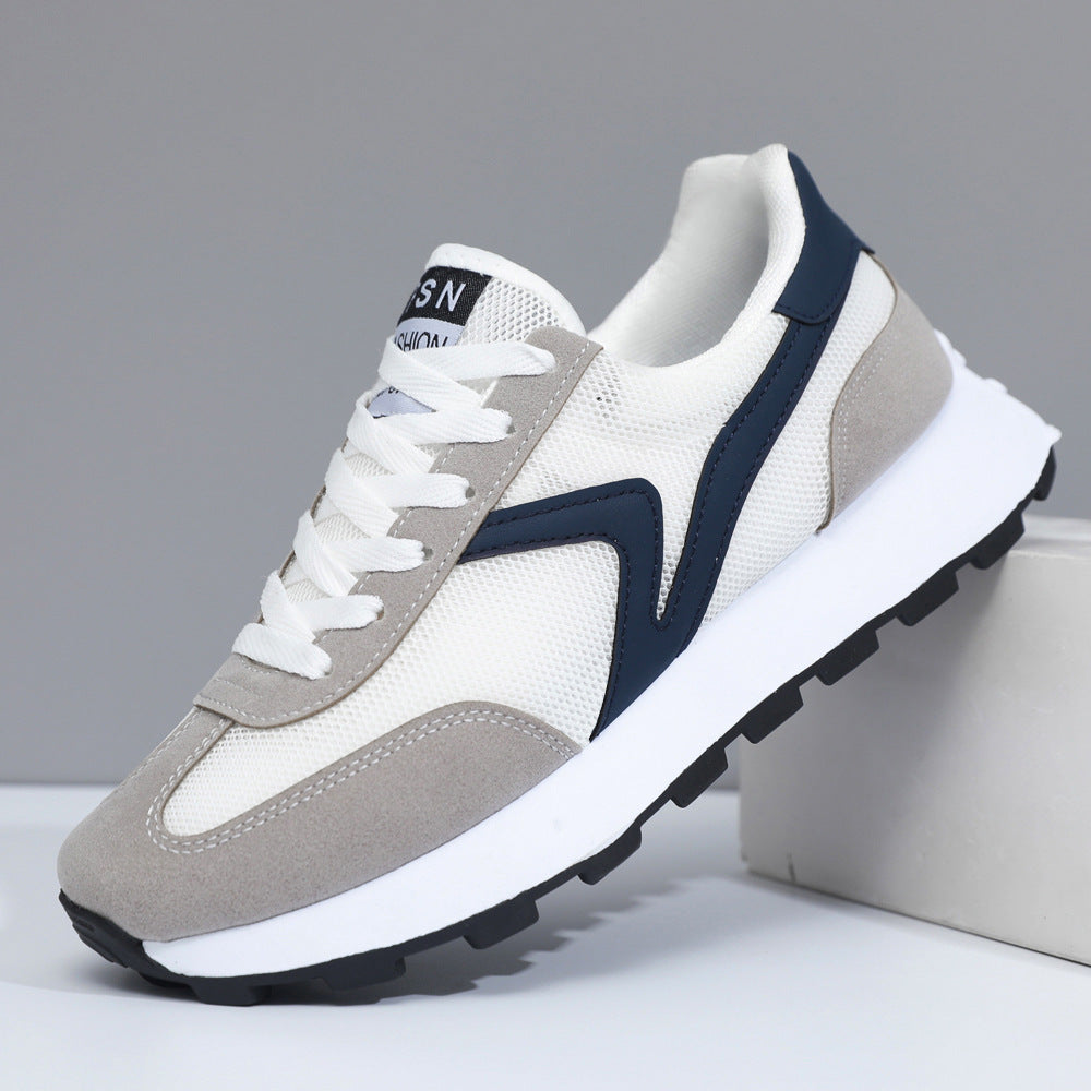 Damen Sportliche Sneaker mit atmungsaktivem Netzmaterial von R&B