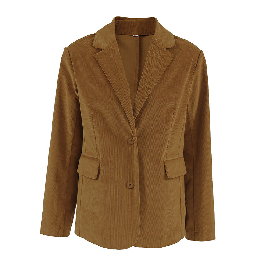 Damen Eleganter und bequemer Cord Blazer R&B