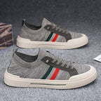 Damen Sportliche Sneakers mit strukturiertem Obermaterial und elastischem Komfort