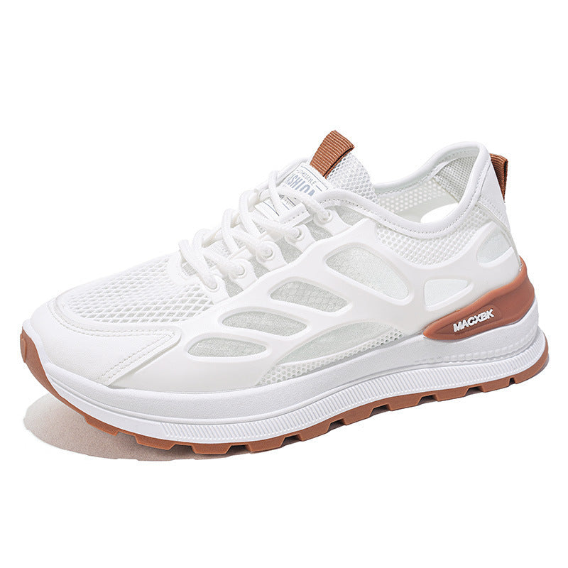 Damen Sportliche Laufschuh mit atmungsaktivem NetzoberMaterial und dämpfender Sohle R&B